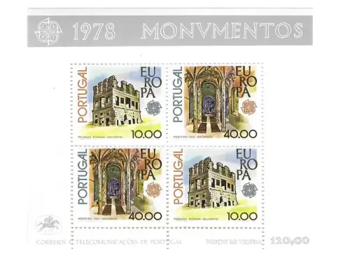 Portugal, MiNr. Block 23, 24, 27, 29, 35 **, Europa