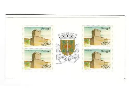 Portugal, 14 Markenheftchen (MH) **, Burgen und Schlösser