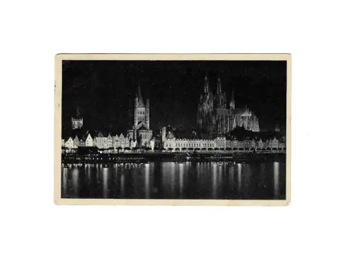 Der Rhein von Mainz bis Köln, Nr. 816, gebraucht, gelaufen Jahr 1944