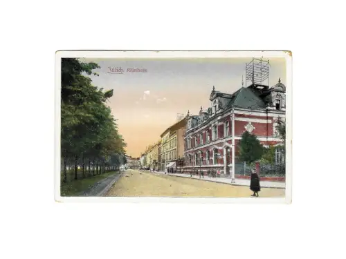 Jülich, Kölnstraße, ehem. Reichspostamt, um Jahr 1944, beschrieben