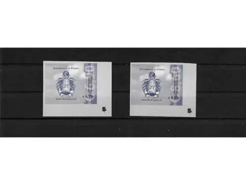 Privatpost PIN AG, MEGA-Mail 750, 1000, 2 Werte, selbstkleb. (B)