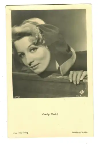 AK Mady Rahl, Schauspielerin , 11926