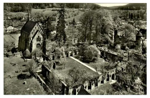 AK Hirsau, Klosterkirche mit Jagdschloß, 10641