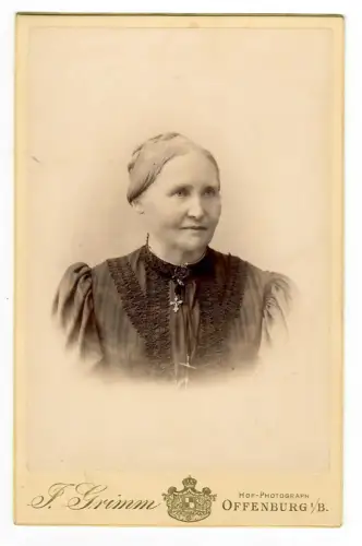 CdV Foto, Frau Portrait , Gimm Offenburg, 6002