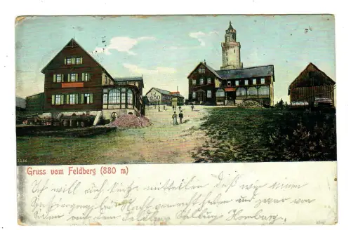 AK Feldberg, Partie mit Gasthaus, 11930