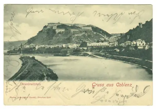 AK Coblenz, Ehrenbreitenstein, 11203