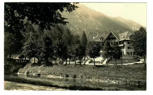 AK Oberammergau, Hotel Pension, 10797