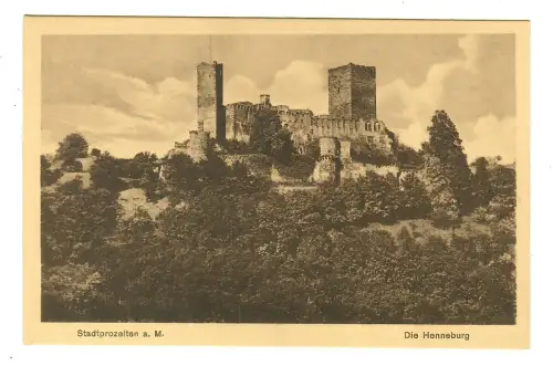 AK Stadtprozelten, Die Henneburg, 11350