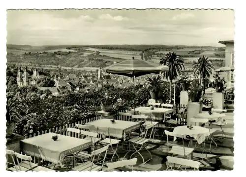 AK Bad Mergentheim, Terrassenkaffee "Waldeck", 11362
