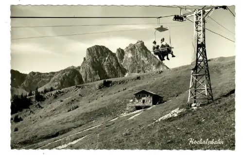 AK Hochalpbahn mit Hocham und Aggenstein Pfronten Allgäu - 10337