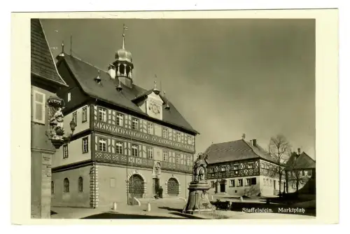 AK Staffelstein, Marktplatz, 11378