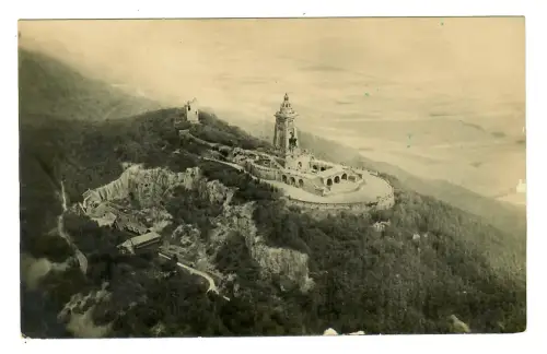 AK Bad Frankenhausen, Kyffhäuser Denkmal, Fliegeraufnahme, 11371