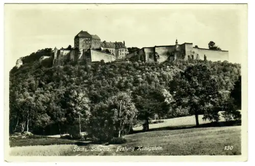 AK Festung Königstein, Sächsische Schweiz, 11055