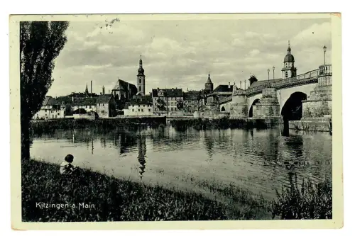 AK Kitzingen, Panorama, 11374