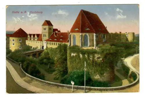 AK Halle, Moritzburg, 11466