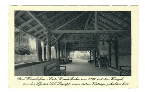 AK Bad Wörishofen, Wandelbahn, 11637