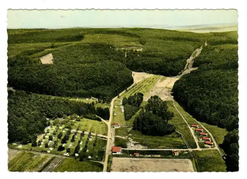 AK Laubach, ADAC Erholungsplatz, Fliegeraufnahme, 12105