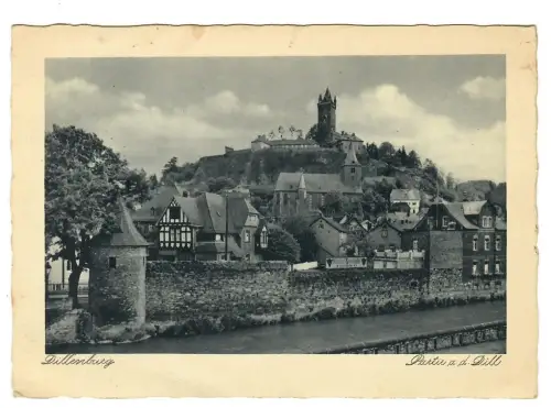 AK Dillenburg, Partie an der Dill , 12108