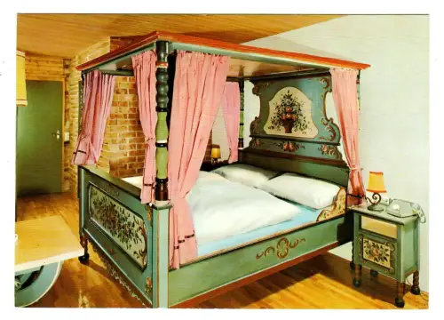 AK Tittling, Hotel Dreiburgensee Himmelbett Zimmer, 11736