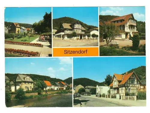 AK Sitzendorf, FDGB Erholungsheim "Max Kirchner", Hauptstraße, 11731