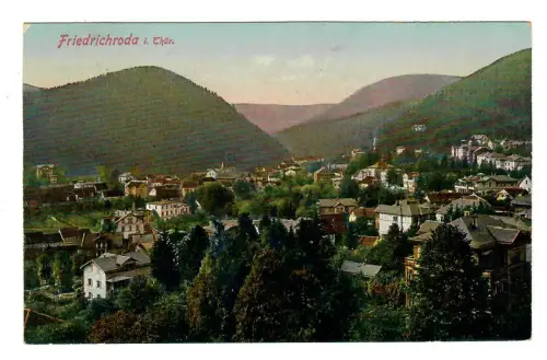 AK Friedrichsroda, Panorama, 11683