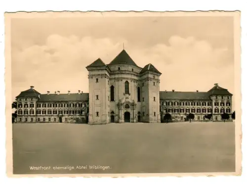 AK Wiblingen, Westfront der Abtei, 11707