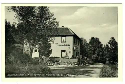 AK Waldkatzenbach, Gaststätte und Pension "Turmschänke", 10083