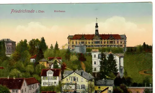 AK Friedrichsroda, Rathaus, 11684