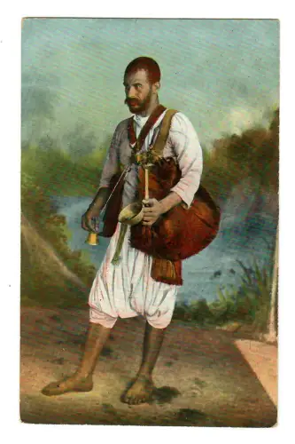 AK Wasserverkäufer, Araber, Nordafrika, 20088