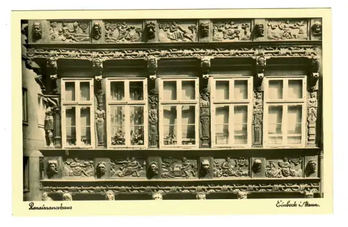 AK Einbeck , Renaissancehaus, 11486