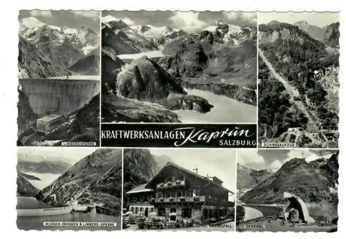 AK Kaprun Salzburg, Kraftwerksanlagen, Tauernkraftwerke, 10501