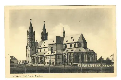 AK Worms, Liebfrauenkirche, 11498