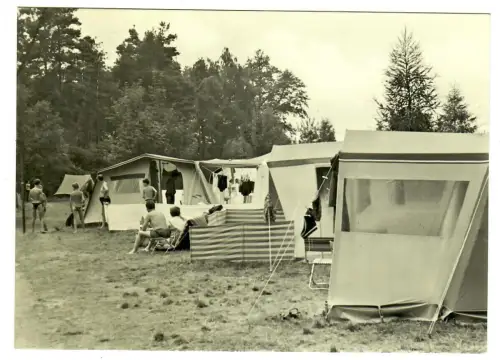 AK Deutschbaselitz - Kamenz - Zeltplatz am Waldrand - 10513
