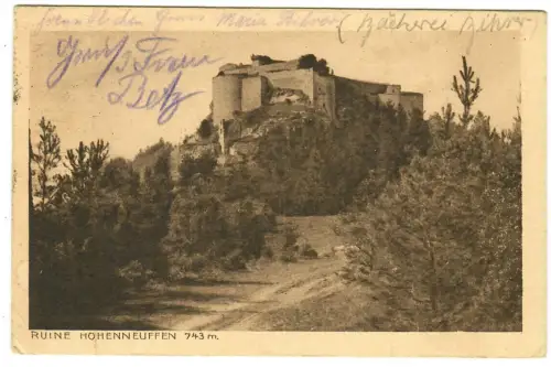 AK Neuffen, Ruine Hohenneuffen, 10805