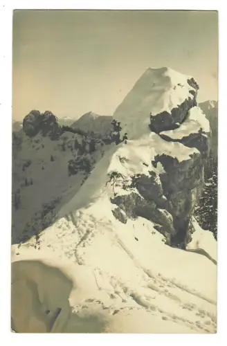 AK Oberammergau, Kofel im Winter, 10808