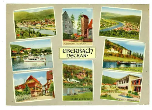 AK Eberbach, Neckar, 10258