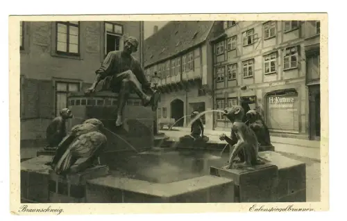 AK Braunschweig, Eulenspiegelbrunnen, 11478