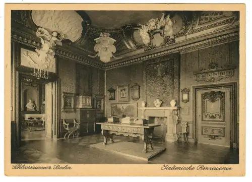 AK Berlin, Schlossmuseum - Italienische Renaissance, 10971