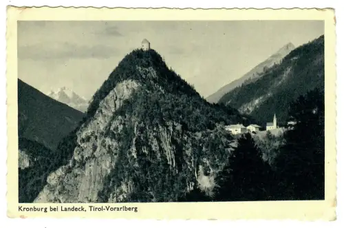 AK Landeck Kronburg Tirol, 10701