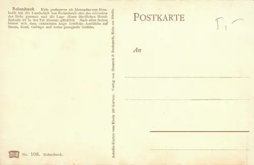 AK Remagen, Rolandseck, 11067