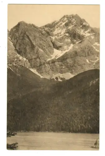 AK Gamisch Eibsee mit Zugspitze, 10708
