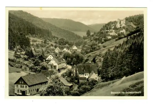 AK Altensteig Berneck im Schwarzwald, Panorama, 10023