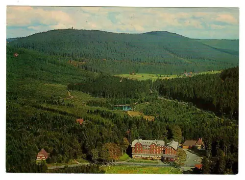 AK Bühl, Schwarzwaldhochstraße, "Hotel Sand",  Fliegeraufnahme, 10368