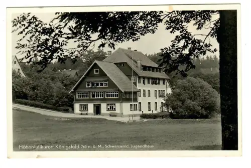 AK Königsfeld Schwarzwald, Jugendhaus, 11016