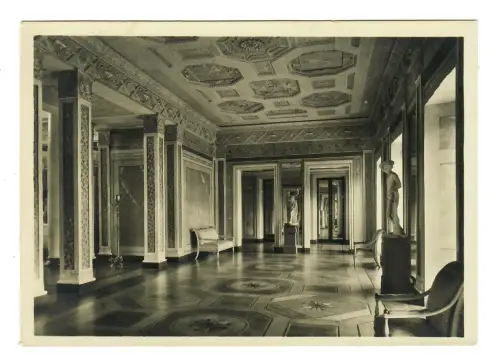 AK Weimar, Spiegelsaal im Schloss, 11674