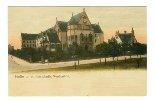 AK Halle, Riebeckstift, Nordansicht, 11671