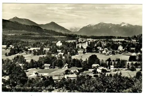 AK Bad Heilbrunn, Teilansicht, 10813