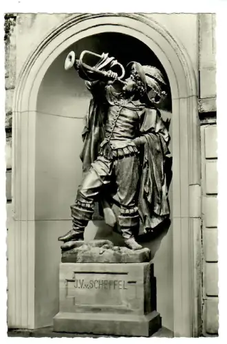 AK Säckingen - Trompeterdenkmal - 10305