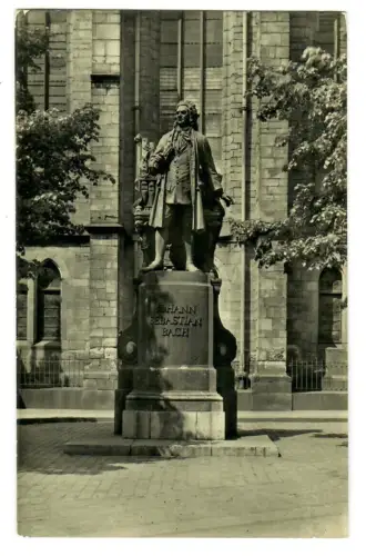 AK Leipzig, Bach-Denkmal, 11060