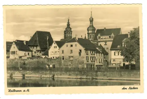 AK Heilbronn, Partie am Neckar, 11126